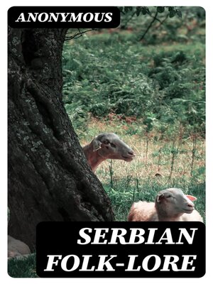 cover image of Serbian Folk-lore